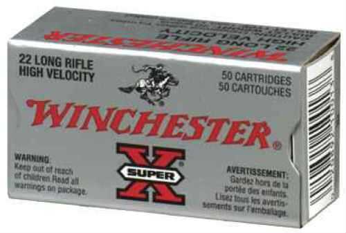 22 Long Rifle 50 Rounds Ammunition Winchester 30 Grain Hollow Point